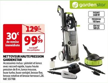 Gardenstar - Nettoyeur Haute Pression offre à 99,99€ sur Auchan Hypermarché