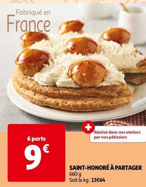 Saint-Honoré À Partager offre à 9€ sur Auchan Hypermarché