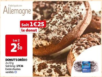 Oreo - Donut's offre à 2,5€ sur Auchan Hypermarché