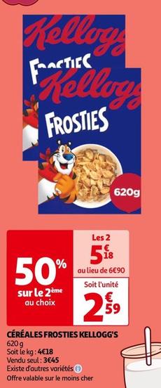 Kellogg's - Céréales Frosties offre à 2,59€ sur Auchan Hypermarché
