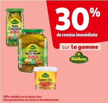 Kühne - La Gamme offre sur Auchan Hypermarché