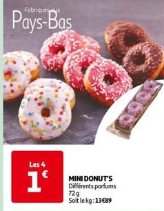 Mini Donut'S offre à 1€ sur Auchan Hypermarché