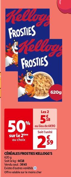 Kellogg'S - Céréales Frosties offre à 2,59€ sur Auchan Hypermarché