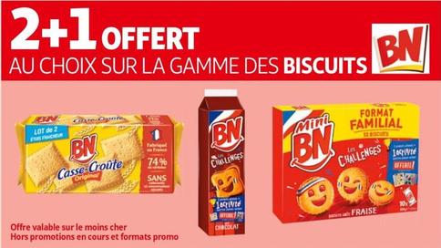 Bn Chocolat - Sur La Gamme Des Biscuits offre sur Auchan Hypermarché