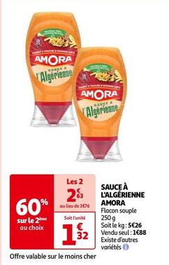 Amora - Sauce À L'algérienne offre à 1,32€ sur Auchan Hypermarché