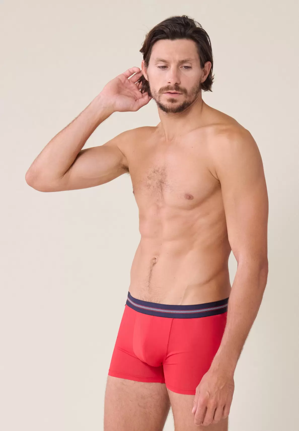 Boxer ultra léger -    LIGHTslip Hugo Rouge offre à 28€ sur Le Slip Français