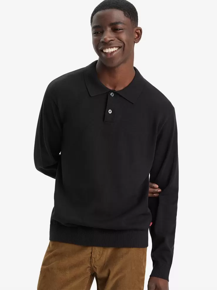 Pull-over col polo manche longue offre à 75€ sur Levi's