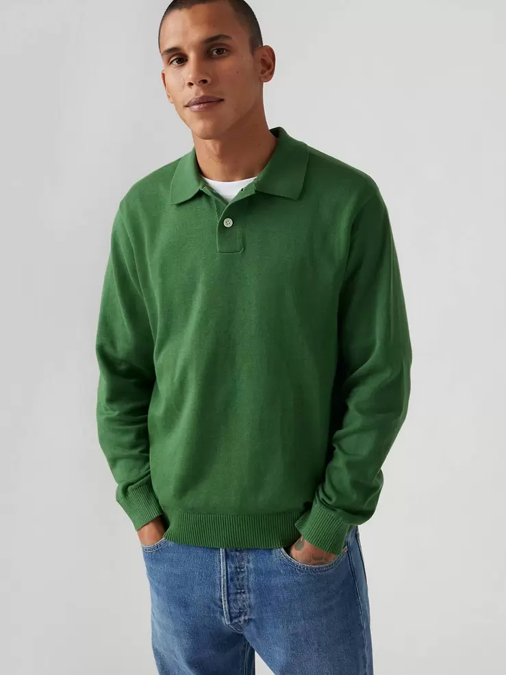 Pull-over col polo manche longue offre à 75€ sur Levi's