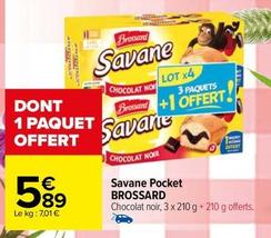 Brossard - Savane Pocket offre à 5,89€ sur Carrefour