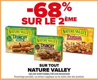 Nature Valley - Sur Tout  offre sur Carrefour