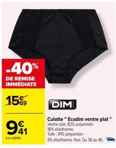 Dim - Culotte "Ecodim Ventre Plat" offre à 9,41€ sur Carrefour
