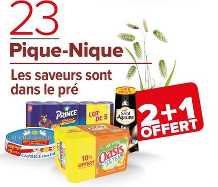 Oasis / Saint Agaune / Lu / Caprice Des Dieux - Pique-Nique Les Saveurs Sont Dans Le Pré offre sur Carrefour