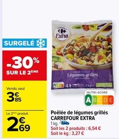 Carrefour - Poelee De Legumes Grilles  offre à 3,85€ sur Carrefour