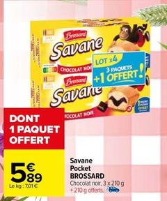 Brossard - Savane Pocket offre à 5,89€ sur Carrefour