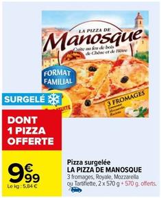 La Pizza De Manosque - Pizza Surgelée