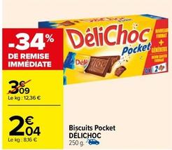 Délichoc - Biscuits Pocket