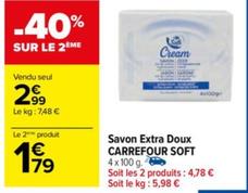 Carrefour - Avon Extra Doux Soft offre à 2,99€ sur Carrefour