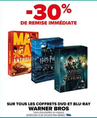 Warner Bros - Sur Tous Les Coffrets DVD Et Blu-Ray 
