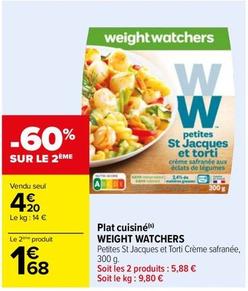 Weight Watchers - Plat Cuisiné