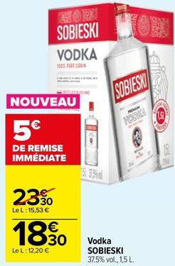 Sobieski - Vodka offre à 18,3€ sur Carrefour Market