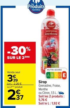 Carrefour - Sirop