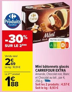 Carrefour - Mini Bâtonnets Glacés Extra
