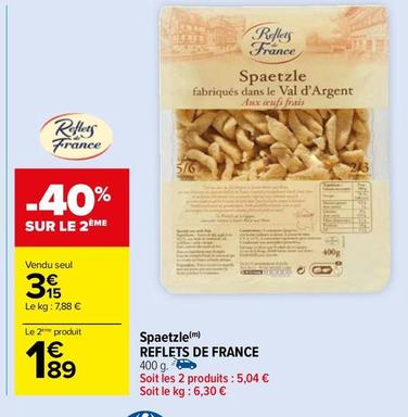 Reflets De France - Spaetzle offre à 3,15€ sur Carrefour Market