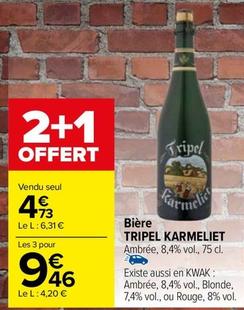 Tripel Karmeliet - Bière