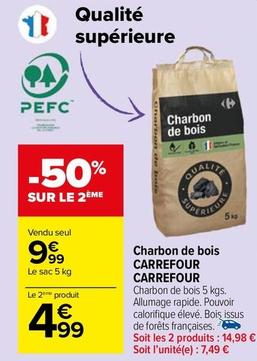 Carrefour - Charbon De Bois offre à 9,99€ sur Carrefour Market