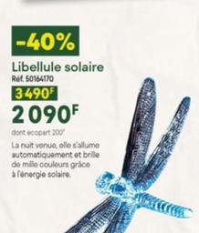 Libellule Solaire offre à 2090€ sur Nature et Découvertes
