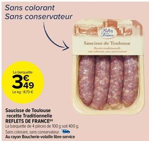 Reflets De France - Saucisse De Toulouse Recette Traditionnelle