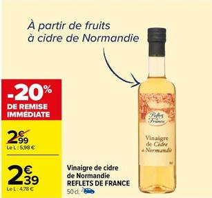 Reflets De France - Vinaigre De Cidre De Normandie