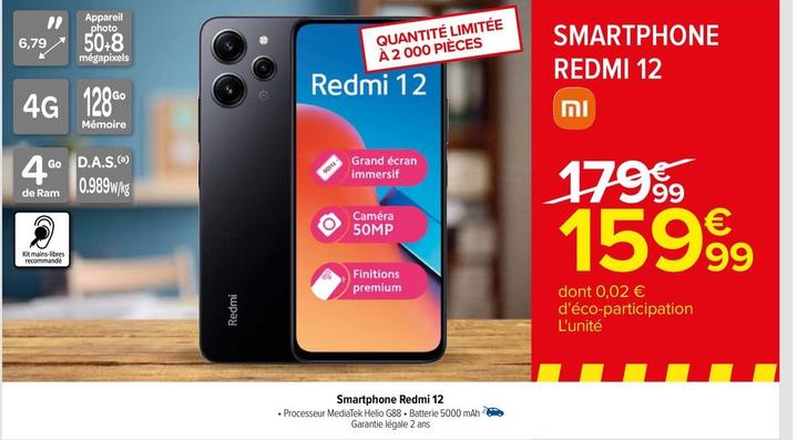 Xiaomi - Smartphone Redmi 12