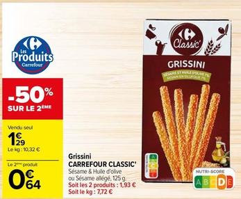 Carrefour - Grissini Classic