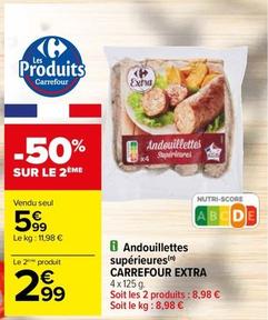 Carrefour - Andouillettes Supérieures Extra