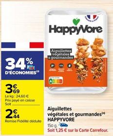 Happyvore - Aiguillettes Végétales Et Gourmandes
