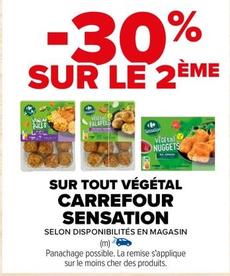 Carrefour - Sur Tout Végétal Sensation
