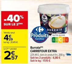Carrefour - Burrata Extra