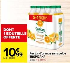Tropicana - Pur Jus D'Orange Sans Pulpe