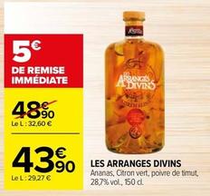 Les Arranges Divins - Ananas offre à 43,9€ sur Carrefour Express