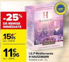 H Haussmann - I.G.P. Mediterranee