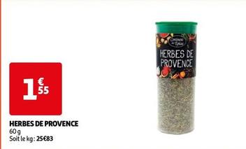 Herbes De Provence offre à 1,55€ sur Auchan Hypermarché