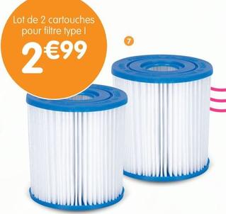 Lot De 2 Cartouches Pour Filtre offre à 2,99€ sur B&M