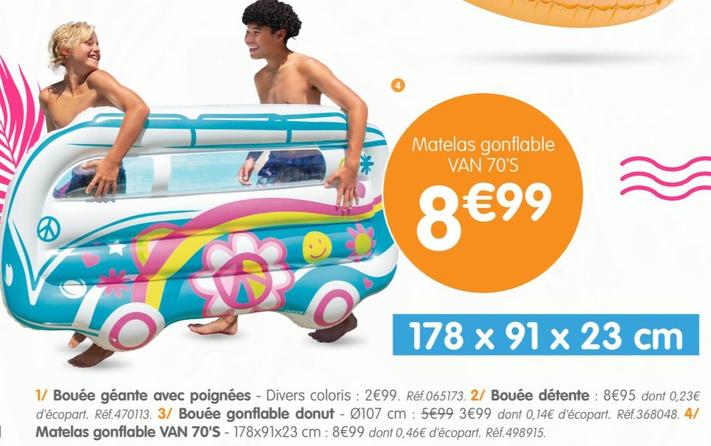Matelas Gonflable VAN 70'S offre à 8,99€ sur B&M