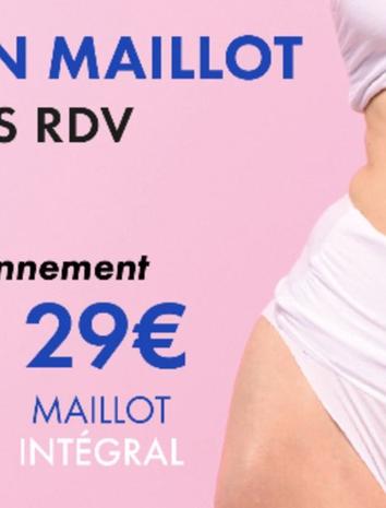 Maillot Intégral offre à 29€ sur Body Minute