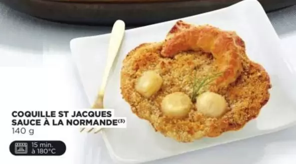 Coquille St Jacques Sauce À La Normande offre sur E.Leclerc