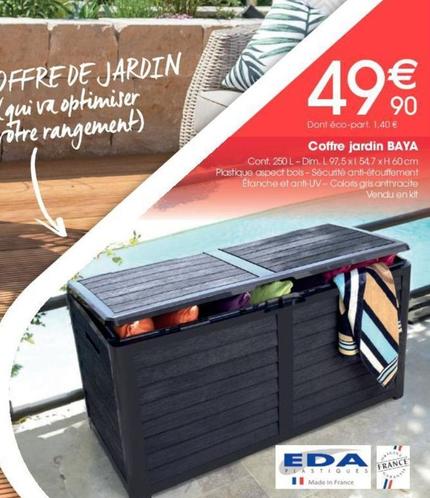 Coffre Jardin BAYA offre à 49,9€ sur Brico Pro