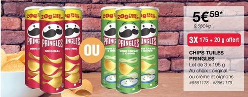 Pringles - CHIPS TUILES offre à 5,59€ sur Costco