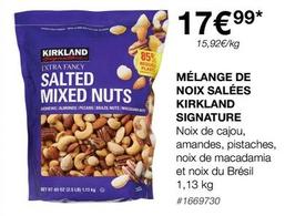 Kirkland Signature - Mélange De Noix Salées  offre à 17,99€ sur Costco
