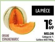 Melon offre à 1,69€ sur Supeco